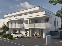 LICHTENBERG: NEUBAUPROJEKT mit 9 hochwertig ausgestatteten Eigentumswohnungen (Wohnflächen von ca. 60m² bis 106m²) + Freiflächen