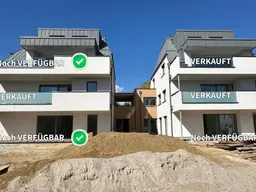 LINZ / FROSCHBERG: RASCHER BAUFORTSCHRITT DG &amp; EMPORE - EIGENTUMSWOHNUNG ca. 139,15 m² Wohnfläche, 5 Zimmer + Dachterrasse, inkl. Carportstellplatz