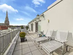 LINZ: STADTRESIDENZ SPITTELWIESE - PENTHOUSE ca. 170,54 m² WOHNFLÄCHE + TERRASSEN ca. 86,81m²