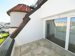Sofort verfügbar! Exklusives Wohnen im Dachgeschoß - Erstbezug mit Terrasse in Klosterneuburg!