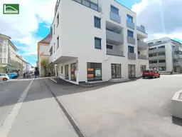 Gewerbeobjekt im Karmeliterhof zwischen Rathausplatz und Julius-Raab-Promenade! BAR/KONDITOREI/CAFE