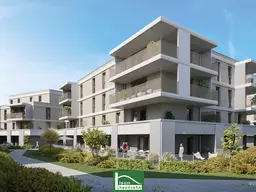 FLORIANI – Quartier am Tullnerfeld - Stilvolle Eckwohnung mit großer Freifläche (Süd/West) - Hochwertige Ausstattung für ihr Wohlbefinden - Bahnhof in der Nähe