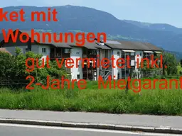 4x 2-Zimmer Wohnungen mit Mietgarantie für 48 Monate mit 4% Rendite. Solide Anlage. (14 Whng. bereits verkauft).