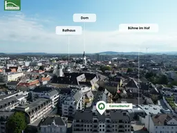 EINZELHANDEL - Gewerbeobjekt im KARMELITERHOF zwischen Rathausplatz und Julius-Raab-Promenade!