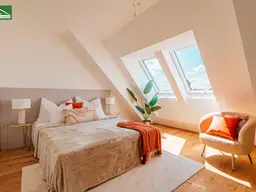 Ein Zuhause über den Dächern – Moderne Dachgeschosswohnung mit 21,80 m² Dachterrasse