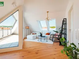 Exklusive Dachgeschosswohnung mit Terrasse &amp; Dachterrasse