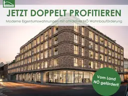 Wohnen. Sparen. Zukunft sichern. - Eigentumswohnungen mit NÖ Wohnbauförderung