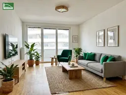 Ihr neues Zuhause in grüner Idylle - Geräumige 2-Zimmer-Wohnung mit Balkon in der Green City!