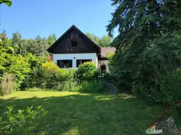 Idyllisches Wohnhaus auf riesengroßem Grundstück (1850m²) vermittelt Urlaubsfeeling –Waldrandlage!