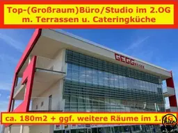 Wettmannstätten: Traum-Großraumbüro / (Yoga)-Studio / Praxis mit Cateringküche und 2 große Terrassen