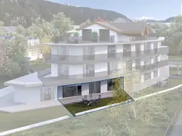 Top 05: Exklusive 3-Zimmer-Neubauwohnung mit Südwestterrasse und Garten