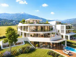 exklusive Gartenapartments mit Pool-Bescheid - Luxuriöses Wohnprojekt in Aldrans