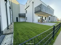 3-Zimmer-Wohnung + 98 m² Garten