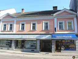 Zentrum Oberwart: Wohn- und Geschäftsgebäude mit großem Baugrund