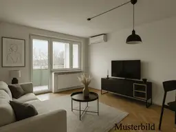 Familienwohnung mit 3 Zimmer + Küche und Balkon ++Videorundgang++