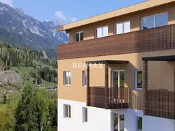 Wohnung mit großem Balkon in Haus im Ennstal!