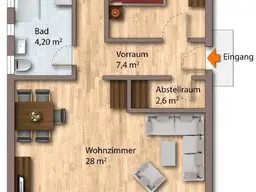 "Erstbezug nach Renovierung in Gumpoldskirchen!"