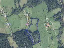 Land- und forstwirtschaftliche Fläche mit 37.394 m² in Puchreit (Bezirk Spittal / Drau)