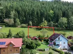 Baugrundstück leichte Hanglage mit sonnigen Aussichten in Weitensfeld im Gurktal