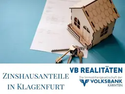 Zinshausanteile in repräsentativen Lagen in Klagenfurt zu verkaufen!