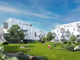 Wohnen im Park: Neue 3-Raum Eigentumswohnung mit Kühlung direkt im Stadtzentrum