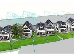 Bad Fischau: NEUES WOHNBAUPROJEKT! Top modernes, freistehendes Einfamilienhaus auf 3 Etagen in wunderschöner Lage