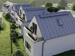 Einfamilienhaus mit Gartenanteil und großzügiger Dachterrasse