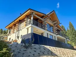 Ferienhaus/ Zweitwohnsitz: Finnisches Blockhaus trifft italienische Grazie - Nockbergen in Kärnten
