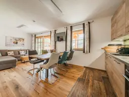 EXKLUSIVES APARTMENT ZUR TOURISTISCHEN VERMIETUNG - CHARMANTER WOHNRAUM MIT TERRASSE &amp; GARTEN - 3 Zimmerwohnung in herrlicher Sonnen-/ Ruhelage in Rußbach - Skiregion Dachstein West