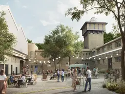 Ordinationsfläche in der Fabrik 1230 – das neue Grätzlzentrum in Wien- zu mieten