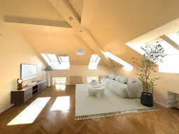 UNBEFRISTETE Dachgeschoß-Maisonette-Wohnung mitten in 1090 Wien!