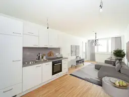 Drei-Zimmer-Dachgeschoßwohnung mit Terrasse- Erstbezug - zu mieten in 1020 Wien