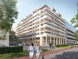 Sonnige 2-Zimmer-Dachgeschoßwohnung mit Terrasse -Erstbezug - zu mieten in 1020 Wien
