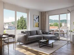 Helle Eigentumswohnung im Neubauprojekt mit Balkon in Graz!