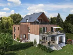 117m² Wohnung mit 2 Geschossen und 250m² Garten
