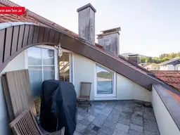 Seltene Gelegenheit am Irrsee: 2-Zi.Whg. mit Dachterrasse und Badeplatz