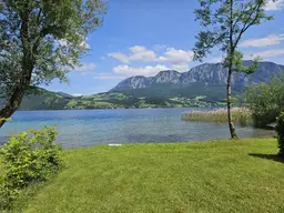 Wohnen, wo andere Urlaub machen – 2-Zimmer-Traumwohnung am Attersee mit Badeplatz
