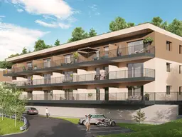 Provisionsfreie Neubau 3-Zimmer-Wohnung mit Balkon