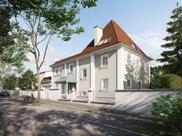 Große Villa mit gartenseitiger Poolhalle in Mauer