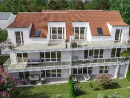 LUXUS NEUBAU Ruhe- und Parklage! 4 Zimmer Terrassenwohnung inkl. 2 Terrassen in Baden - Innenstadt!