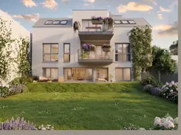 Moderne &amp; energieeffiziente barrierefreie 4 Zimmer Neubauwohnung mit Balkon in zentraler Lange in Baden-Stadt! Schüsselfertig &amp; PROVISIONSFREI!