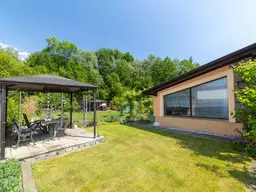 Bungalow mit traumhafter Grünoase, Werkstatt und Wellnessbereich - Wohnen, Entspannen und Genießen in bester Grünruhelage!