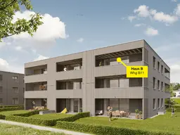 Sonnige 3-Zimmer-Dachgeschosswohnung | B11