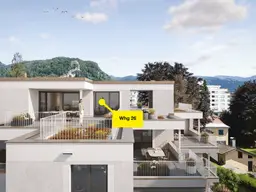 4-Zimmer-Penthousewohnung mit drei Terrassen | Top 26