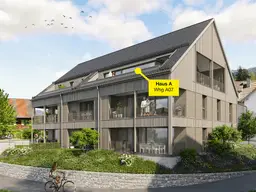 4-Zimmerwohnung mit Dachterrasse| A07