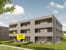 Sonnige 3-Zimmer-Terrassenwohnung | B08