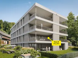 3-Zimmerwohnung mit Terrasse| B05