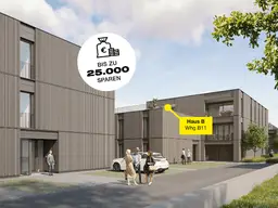 4-Zimmer-Dachgeschosswohnung mit traumhafter Terrasse| B11