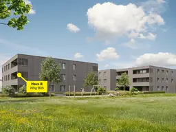Lichtdurchflutete 3-Zimmer-Terrassenwohnung | B05