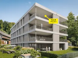 4,5-Zimmer-Dachgeschosswohnung mit Weitblick | B12